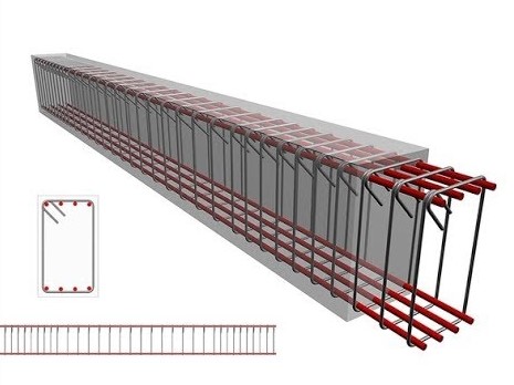 Rc beam section