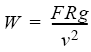 Weight of body formula