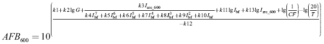 AFB600 Calculator