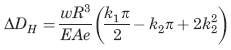 Deformation in the Horizontal Axis