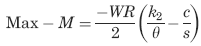 Supplemental formulas (not included in calculator)