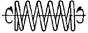 Torsion Applied Spring Stiffness Constant Equations and Calculator 