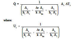 Solving for Q results in an equation in the form