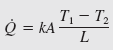 rate of heat transfer