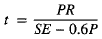 Wall thickness 