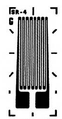 Uniaxial Strain Gage (Foil) Strain Gage