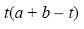 L Section Equation