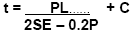 ASME Flange Equation