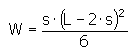 Butt Weld Section Modulus Equation