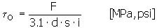 Shear Stress in Weld Peripheral Area